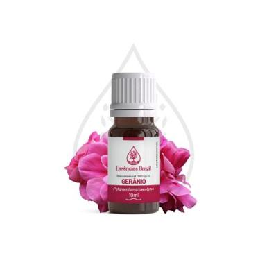 Imagem de Óleo Essencial de Gerânio 10ml - Estimula a Autoestima e Equilibra as 