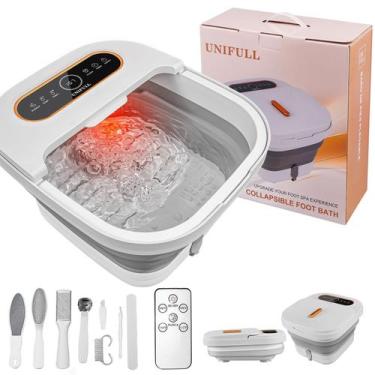 Imagem de Banheira de Hidromassagem para Pés UNIFULL Dobrável - Com Aquecimento,