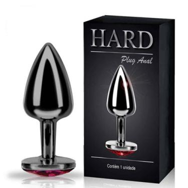 Imagem de Plug Anal com Joia - Hard, Preto