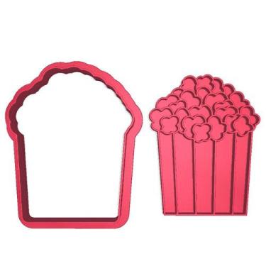 Imagem de Cortador Marcador Pasta Pipoca Junina São João Circo - DOCE IMPRESSO, 