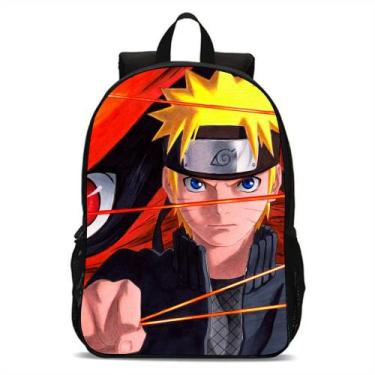 Imagem de Mochila Escolar Volta As Aulas Estampa Naruto Top Infantil - Broome, N