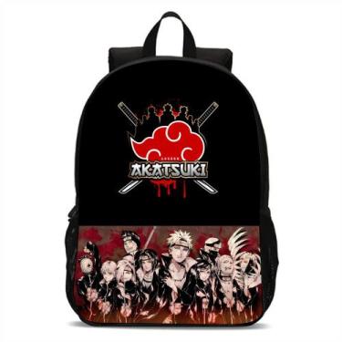 Imagem de Mochila Escolar Volta As Aulas Estampa Naruto Top Infantil - Broome, N