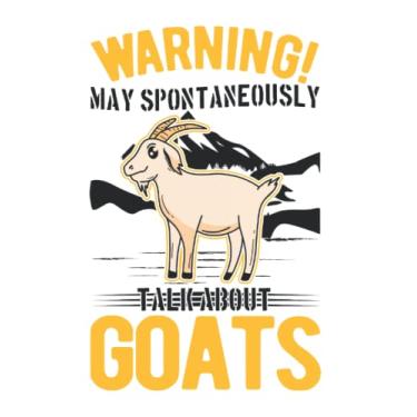 Imagem de Ziege Tagesplaner: May spontaneously talk about Goats Ziege/Kalender 2023 & 2024 / Wochenplaner Tagesplaner Planer/Planungsbuch To-Do-Liste / 6x9 Zoll / 100 ausfüllbare Seiten