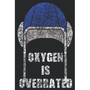Imagem de Oxygen is overrated Funny Water Polo Design Water polo cap Funny: Lined Journal Notebook To Do Schedule, Medium 6x9 Inches, 120 Pages, Printed Cover