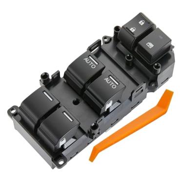 Imagem de ZAPSOTS Master Power Window Switch serve para Honda Accord EX EXL 2.4L 3.5L 2008-2012. Interruptores de controle dianteiro esquerdo do lado do motorista. OEM 35750-TA0-A32,35750TA0A31