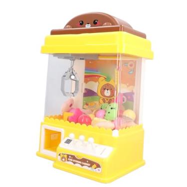 Imagem de Mini Máquina de Garras, Alimentada por USB Com Abertura Superior e 3 Botões de Controle, Inclui 30 Brinquedos, 10 Prêmios de Recarga de Brinquedos de Plástico, Jogo de Fliperama