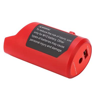 Imagem de Carregador de Bateria Usb Desempenho Estável Seguro 2 Tipos de Saída Ferramenta de Carregamento Usb Dc12v Terno para Dispositivos Eletrônicos Ao Ar Livre