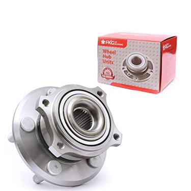 Imagem de FKG 513225 (apenas AWD) Conjunto de cubo de rolamento da roda dianteira adequado para Dodge Magnum 2005-2008, 2007-2016 Dodge Charger, 2005-2016 Chrysler 300, 5 Lugs