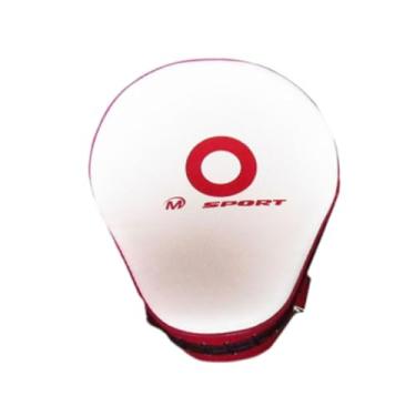 Imagem de Dynwave Almofada de boxe Alvo de mão de boxe Suprimentos de boxe Luvas de soco Almofada de soco de boxe para treinamento Arte Karatê Prática, Branco