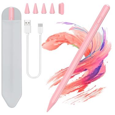 Imagem de COO Caneta Stylus para iPad 2018-2023 com rejeição de palma, carregamento rápido de 30 minutos, iPad Pencil para iPad Pro 11/32.8 cm, iPad Air 3/4/5, iPad Mini 5/6th, iPad 6/7/8/9/10