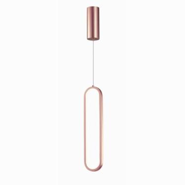Imagem de Pendente LED Slim Oval Rose