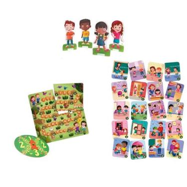 Imagem de Brinquedo Jogo Palavras Mágicas Criança Aprendizado - ShopMix