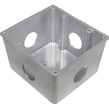 Imagem de Caixa Piso Alum 4X4 Olivo Alta 3/4 X