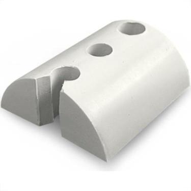 Imagem de Calço P/Telha Ondul.Baixa Branco Lux C/25 - LUX TELHAS