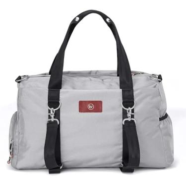 Imagem de Live Well 360 Bolsa esportiva de academia para homens ou mulheres – bolsa com sapato, laptop e compartimento molhado – bolsa de ombro perfeita para esportes ou exercícios com vários compartimentos –