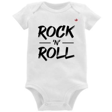 Imagem de Body Bebê Rock n Roll - Foca na Moda, Branco, G