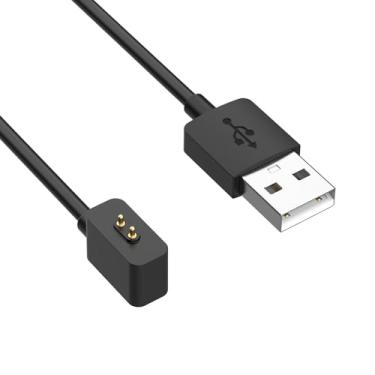Imagem de Disscool Cabo de carregamento de substituição compatível com Xiaomi Smart Band 9 Pro/Band 9/Band 9 NFC/Band 9 Active, cabo magnetizado USB carregador suporte acessórios para relógio inteligente (1 m /