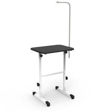 Imagem de Mesa para Tosa Pequena Minag Preta com Regulagem de Altura Tampo de 40×60