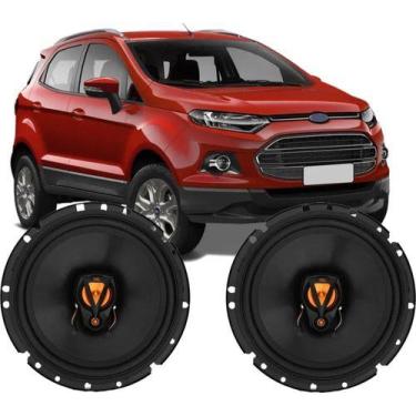 Imagem de Kit Alto Falante Original Jbl Dianteiro Ecosport 100wrms Som, Preto/La