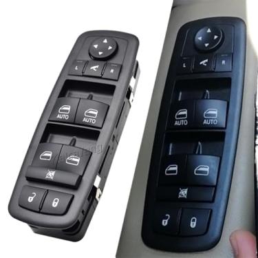 Imagem de 68110867AB Novo interruptor mestre de janela elétrica frontal esquerda acessórios para carro compatíveis com Chrysler Town & Country compatíveis com Dodge Ram 1500 2500