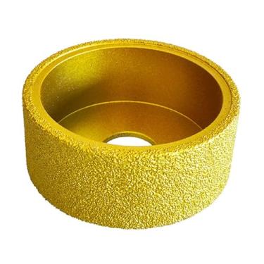 Imagem de shamjina Disco de rebolo de esmerilhamento, acessório lateral paralelo, ferramenta de chanfrar para moedor de ângulo, acessórios de vidro, 30mm