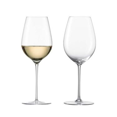 Imagem de Zwiesel Glas Handmade Vidro artesanal Enoteca, Chardonnay de 400 ml (conjunto de 2)