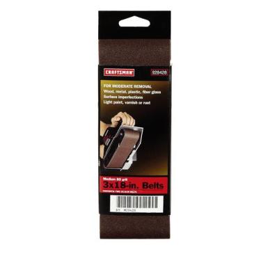 Imagem de Lixa de Cinta 76x457mm Granulação 80 - 28428 Craftsman