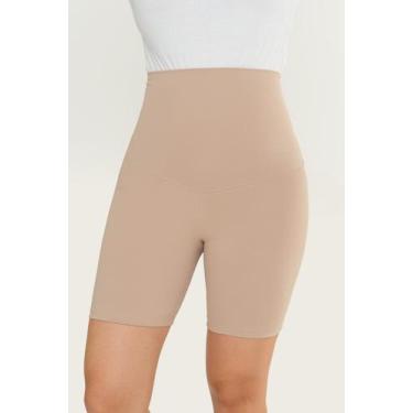 Imagem de Bermuda Modeladora - Nítido Jeans, 38, Bege