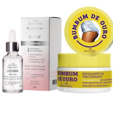 Imagem de Sérum intimo Skintimate e esfoliante Bumbum de ouro KIT 2 - Sofisticat