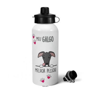 Imagem de Garrafa Squeeze MQ - Meu Galgo, melhor pessoa! M2 - JPS INFO