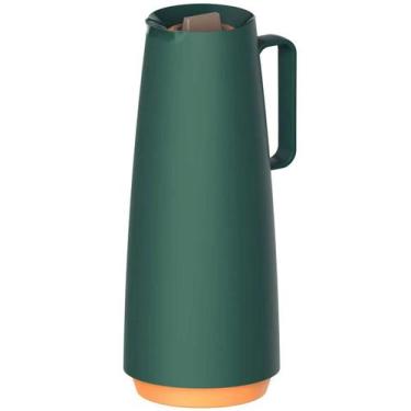 Imagem de Garrafa Térmica 1L em Plástico com Ampola de Vidro Bule Térmico Tramon