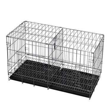 Imagem de Divisória de pombos combinando gaiola de pombo gaiola de reprodução gaiola dobrável grande casa pombo doméstico eletrodomésticos duplos