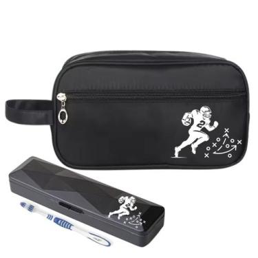 Imagem de Nécessaire Premium Executiva Nylon Estampa Com Porta Escova - Mormino,