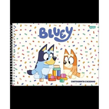 Imagem de Caderno Desenho 80 Folhas Bluey Jandaia 2025
