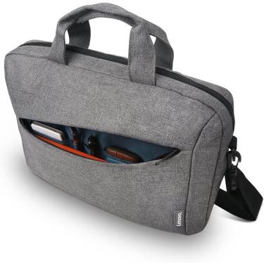 Imagem de Mochila Transversal Lenovo Casual Cinza T210 até 15.6 para notebook GX40Q17231