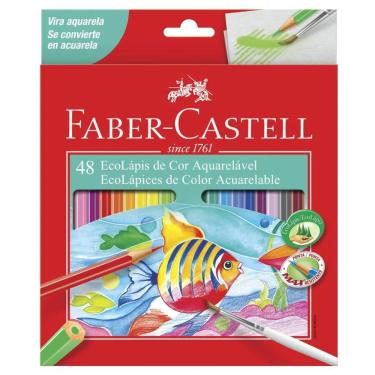 Imagem de Ecolápis de Cor Aquarelável 48 Cores - Faber-Castell