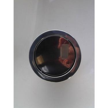 Imagem de Lixeira Pia Cozinha Embutir No Granito Em Inox 6lt 20X30 cm Tampa Giratoria Basculante