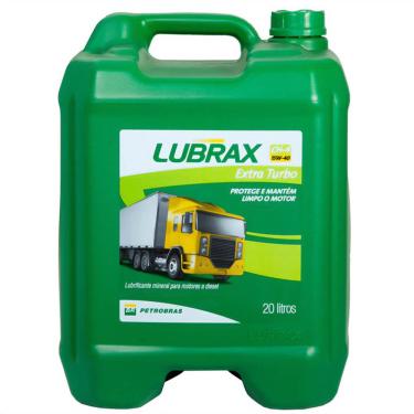 Imagem de Óleo Lubrificante Mineral 15W40 Lubrax Extra Turbo api ch- 4 20 Litros