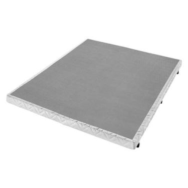 Imagem de Box Casal Americanflex Versátil Slim Branco 138x188x15cm