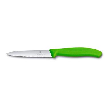 Imagem de Faca Victorinox Swiss Classic - Lâmina Serrilhada - 10 cm - Verde - 6.7736. L4