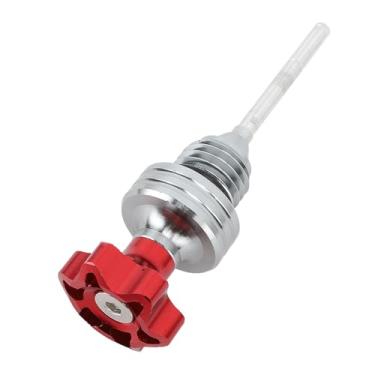 Imagem de Medidor de Mergulho de Combustível de óleo de Motor de Motocicleta de Alumínio Oy para Motor de Scooter Nese 125 ATV Go Kart Preto (Vermelho)