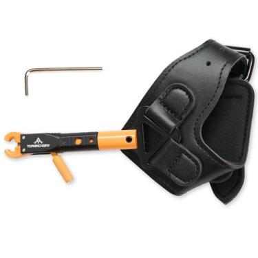 Imagem de TOPARCHERY Gatilho composto para liberação de arco e flecha (laranja)