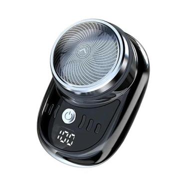 Imagem de Mini Barbeador Elétrico Com Carregamento USB Sem Fio Masculino Com Dis