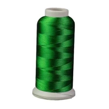 Imagem de Linha De Poliester Máquina De Bordar 4000m Verde Escuro