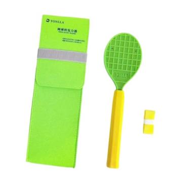 Imagem de menolana Tênis Racket Sweet Spot Spot, raquete de colher de tênis com bolsa de armazenamento com prática de giro de fita adesiva para iniciantes no clube