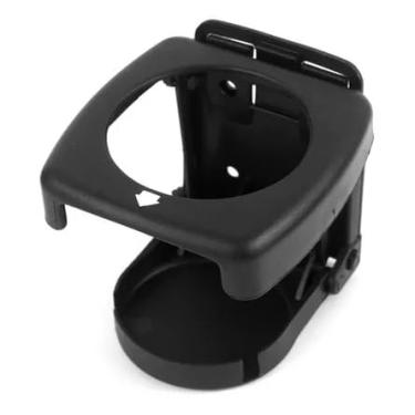 Imagem de Kit 02 Porta Copos e Latas Preto para Carros Ônibus Caminhão e Casa Lanchas Barco Van Taxi