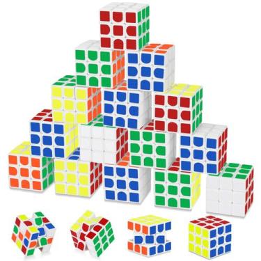 Imagem de Puzzle Toy Libay Mini Cube, pacote com 20 lembrancinhas para crianças