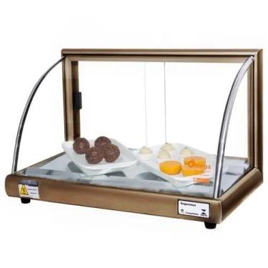 Imagem de A-VF47 - Vitrine fria Alfa 47cm Café com 8 Gelo X - Bivolt - Omega