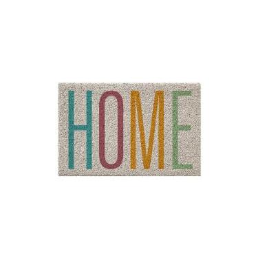 Imagem de Capacho De Porta Vinílico Estampado Home 60x40cm