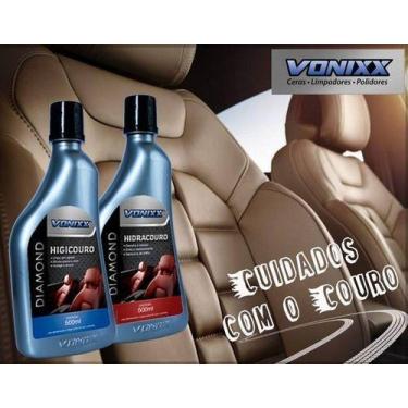 Imagem de Kit Limpeza Bancos De Couro - Higicouro E Hidracouro Vonixx